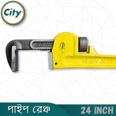 ২৪ ইঞ্চি পাইপ রেঞ্চ হেভি ডিউটি অ্যাডজাস্টেবল স্প্যানার রাবারের গ্রিপসহ নন স্লিপ পাইপ রেঞ্চ_img_3