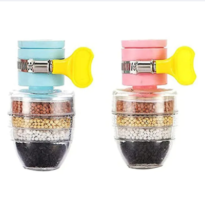 1 pcs Activated Carbon Faucet Water Filters Universal Interface Home Kitchen Faucet Tap Water Clean Purifier Filter Cartridge Five Layer Water Filter_img_0