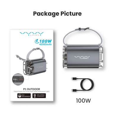 VYVYLABS P1 100W 40000mAh Outdoor Digital Display Mini Power Bank (VP14100)_img_1