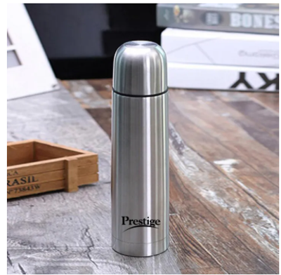 Prestige hot and cool Stainless Steel Flask, 500 ml, Silver_img_0