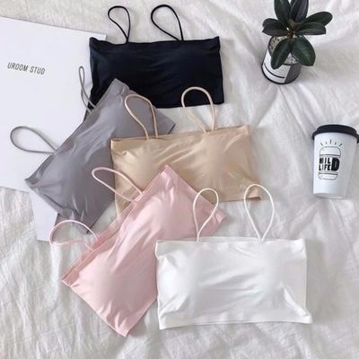 Summer Ladies Bra Tube Style Bra Ice Silk Comfortable Summer Seamless Bra Ladies Bra Teens Bra_img_1