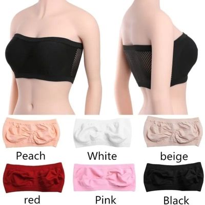 Cotton Stylish Body Shape Tube Bra For Women - One Piece - Bra_img_0