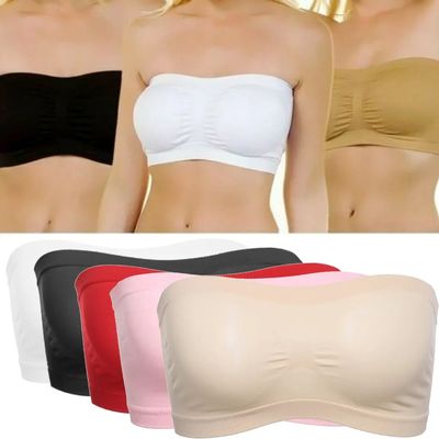 Cotton Stylish Body Shape Tube Bra For Women - One Piece - Bra_img_1