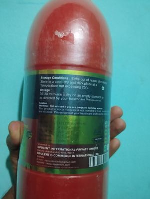 RED Aloevera Juice/ made in India_img_1