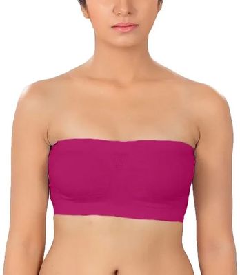 Cotton Stylish Body Shape Tube Bra For Women - One Piece - Bra_img_2