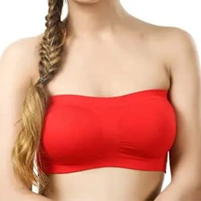 Cotton Stylish Body Shape Tube Bra For Women - One Piece - Bra_img_3