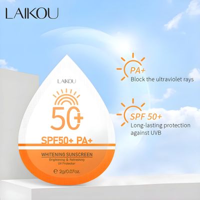 LAIKOU SPF50+ PA+ Whitening Sunscreen 2g - 1PCS_img_0