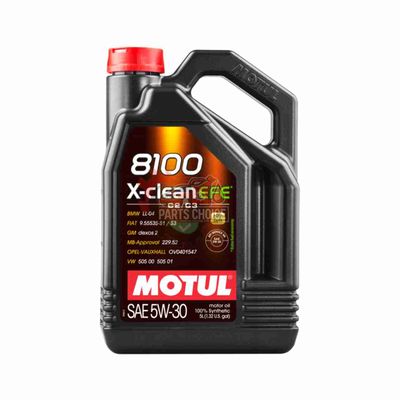 MOTUL 8100 X-CLEAN EFE 5W-30 FULL SYNTHETIC MOTOR OIL 5L_img_0