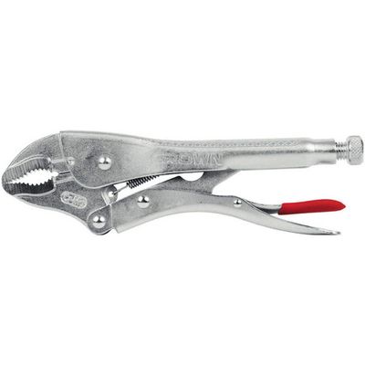 CROWN Professional Locking grip plier ( 5" curved jaw | 6.5" Straight Jaw | 9.5" Straight Jaw ),Cr-V; CPHPL-GRA05_img_0