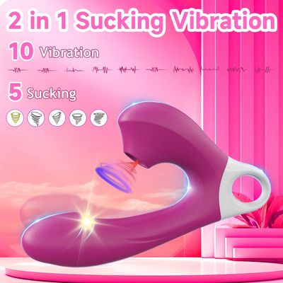 Adult Toys Forplay Games 2 IN 1 Sucking Dildo Vibrator Rose Clit Sucker Vagina G Spot Massager Female Masturbator Sex Machine_img_5