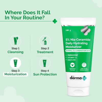 The Derma Co. 5% Nia-Ceramide Daily Hydrating Moisturizer – For Normal to Combination Skin_img_5