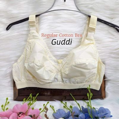 Guddi Cotton Big Belt Full Coverage Bra for Women guddi bra regular use comfortable bra ( Any Color ) / Premium Quality / Ladies Bra for Girl_img_3