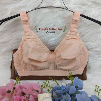 Guddi Cotton Big Belt Full Coverage Bra for Women guddi bra regular use comfortable bra ( Any Color ) / Premium Quality / Ladies Bra for Girl_img_5