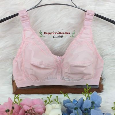 Guddi Cotton Big Belt Full Coverage Bra for Women guddi bra regular use comfortable bra ( Any Color ) / Premium Quality / Ladies Bra for Girl_img_6