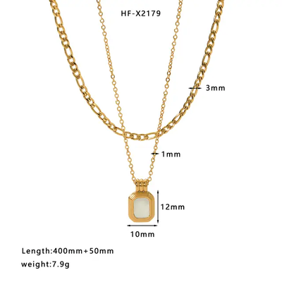 Zoey Double layered necklace_img_2