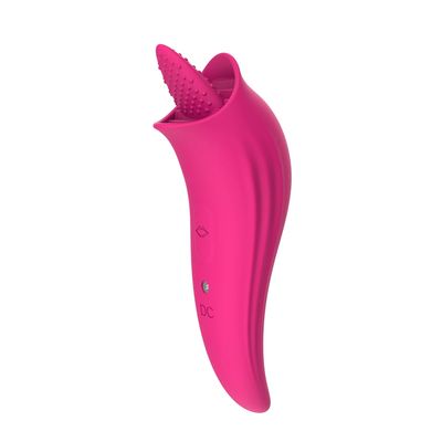Silica Gel Tongue Vibrator Female Clitoris Nipple Vibration Stimulator Oral Sex Toys for Adult Women Masturbator Erotic Products_img_1