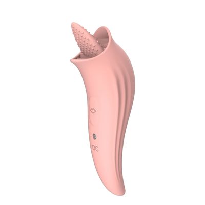 Silica Gel Tongue Vibrator Female Clitoris Nipple Vibration Stimulator Oral Sex Toys for Adult Women Masturbator Erotic Products_img_2