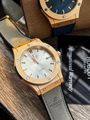 Hublot Classic Fusion Rose Gold Frame White Dial Automatic AA_img_0
