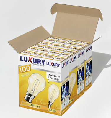 Luxury GLS 100W Yellow E-27_img_0