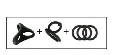 Premium Silicone Combination Cock Ring for Men_img_4