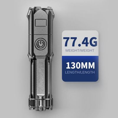 torch light Ultra Bright Flashlight ABS Strong Light Focusing Led Flash Light Rechargeable Zoom Xenon Forces Outdoor Multi-function TorchParty Packs Sets_img_2