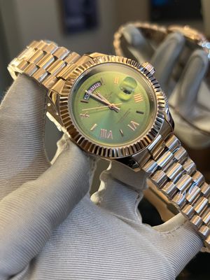 Rolex Day Date Rose Gold Light green Dial_img_0