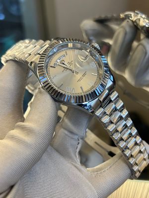 Rolex Day Date Silver Grey Dial_img_0