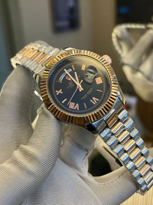 Rolex Day Date Two Tone Black Dial_img_0
