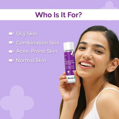 The Derma Co . 7% Glycolic Acid Hydrating Toner Hyaluronic Acid & Ceramide Complex_img_1