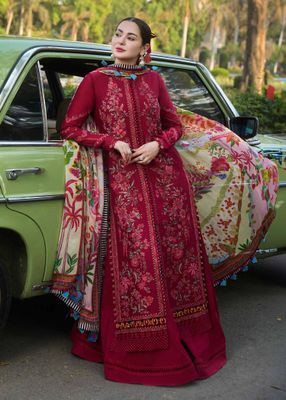 Hussain Rehar Embroidered Lawn Collection 24 (Bloom)
