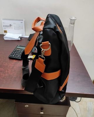 Women Large Capacity Outdoor Tote Bag- Black_img_3