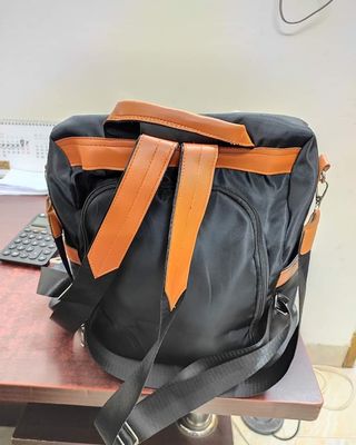 Women Large Capacity Outdoor Tote Bag- Black_img_4