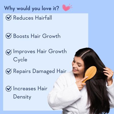 Hair Growth Serum Concentrate With 3% Redensyl, 4% Anagain, Rice Water, Biotin._img_4