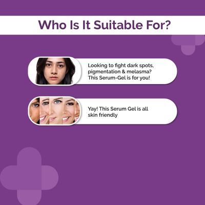 The Derma Co. 1% Kojic + Arbutin Night Repair Face Serum-Gel – For Dark Spots & Uneven Skin Tone_img_3