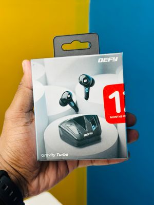 DEFY Gravity Turbo With Low Latency True Wireless Gaming Earbuds – Black Color_img_0