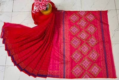 হাফ সিল্ক শাড়ি_img_8
