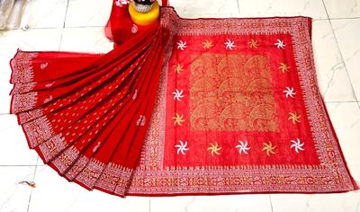 হাফ সিল্ক শাড়ি_img_14