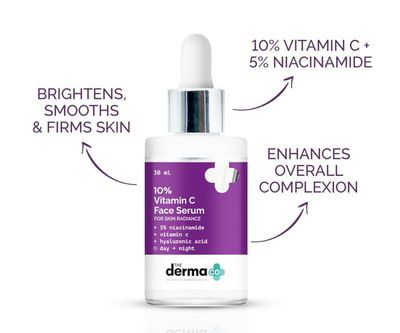 The Derma co 10% Vitamin C Serum | With 5% Niacinamide & Hyaluronic Acid_img_1