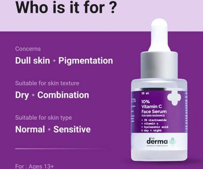 The Derma co 10% Vitamin C Serum | With 5% Niacinamide & Hyaluronic Acid_img_4