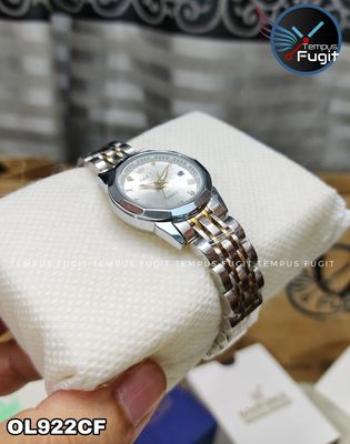 OLEVS 9931 Ladies Chain Watch- Silver Dial- Silver Bezel- Silver+Golden Chain- TF Code OL922CF_img_8