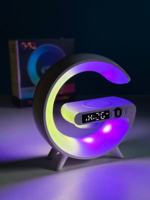 G63 Atmosphere RGB Light Bluetooth Speaker With Wireless Charging_img_1