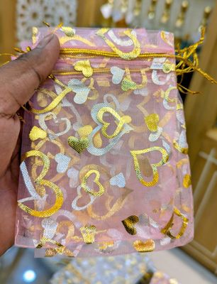 Premium Organza Mini Gift Pouch Bag 9*12 cm (3.5x4.72inc)_img_4