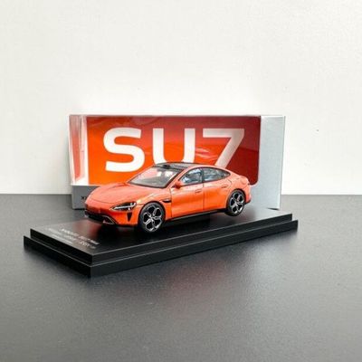 1:64 Xiaomi SU7 Ultra Lava Orange Diecast Model Car_img_0