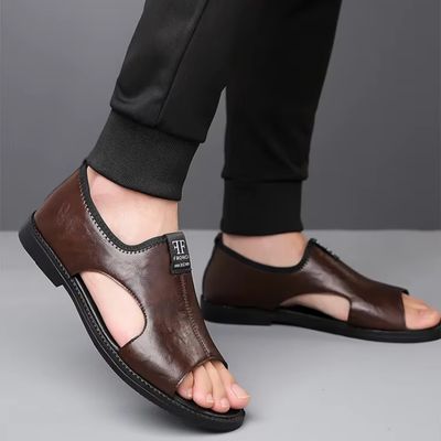 MEN’S CASUAL LEATHER SANDALS_img_1