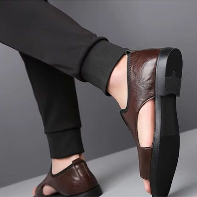 MEN’S CASUAL LEATHER SANDALS_img_3