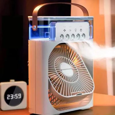 Portable Air Conditioner Air Cooler Fan For Room Mini Evaporative Colors Cooler Light AC Fan_img_1