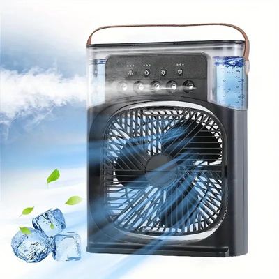 Portable Air Conditioner Air Cooler Fan For Room Mini Evaporative Colors Cooler Light AC Fan_img_4