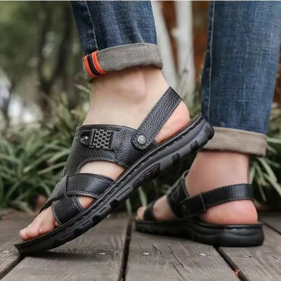 LEATHER SANDALS FOR MEN_img_2