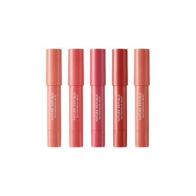 Nature Republic By Flower Eco Crayon Lip Velvet (0 1 Angel Blush) 2.8 g_img_1