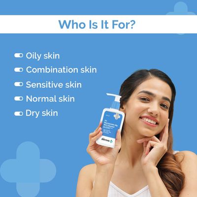 The Derma Co 2% Niacinamide Oily Skin Cleanser for Sensitive, Oily & Combination Skin 125 ml_img_1